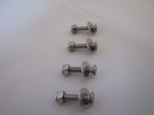 Fender stainless steel bolt kit